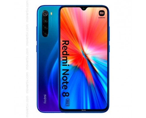 Redmi Note 8 2021 Dual SIM Neptune Blue 64GB And 4GB RAM