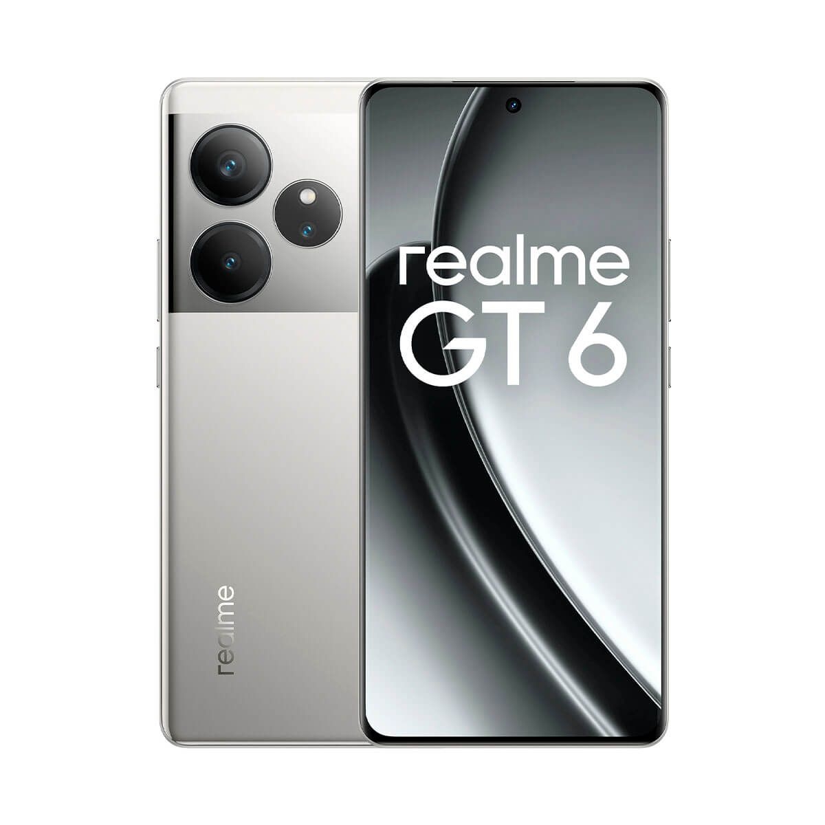 Realme GT 6 5G Dual SIM Fluid Silver 512GB And 16GB RAM 6941764433939