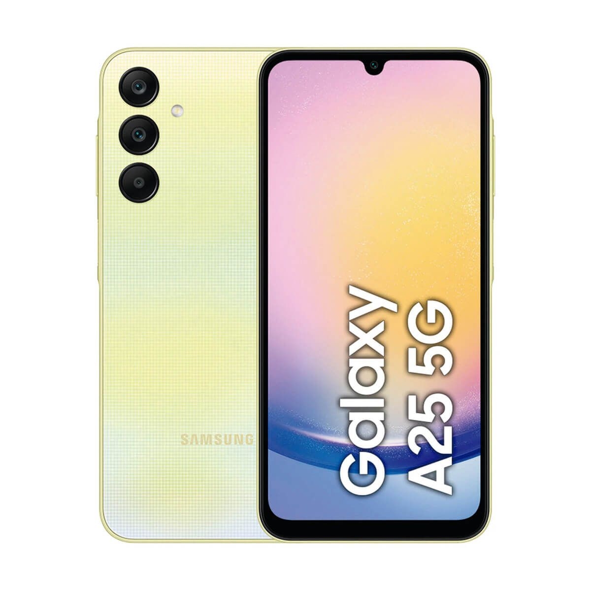 Samsung Galaxy A25 5G Dual SIM Yellow 256GB And 8GB RAM SM A256B DS