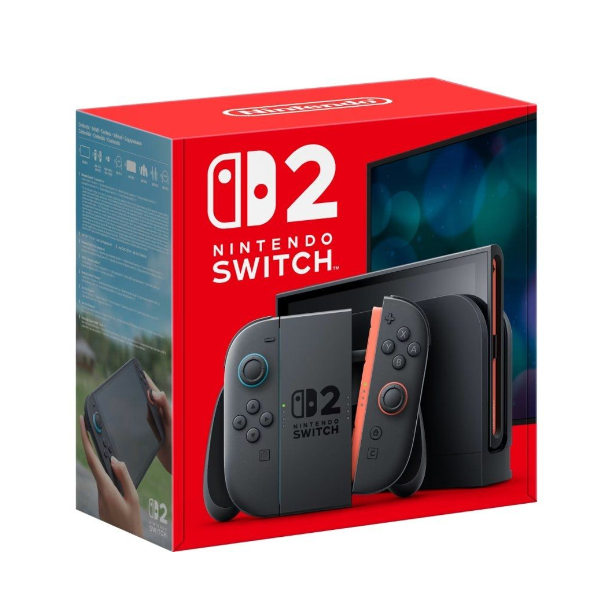 Nintendo Switch 2 Black Console (045496321444) | Movertix Mobile