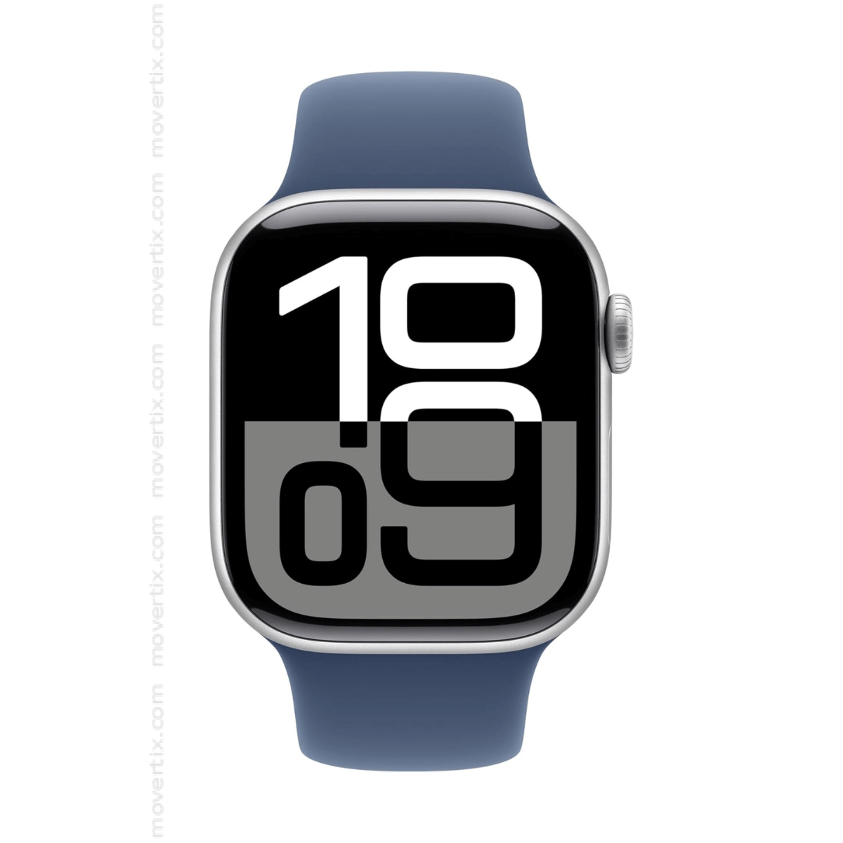 Apple Watch Series 10 GPS + Cellular 46mm Silver Aluminum and Blue 