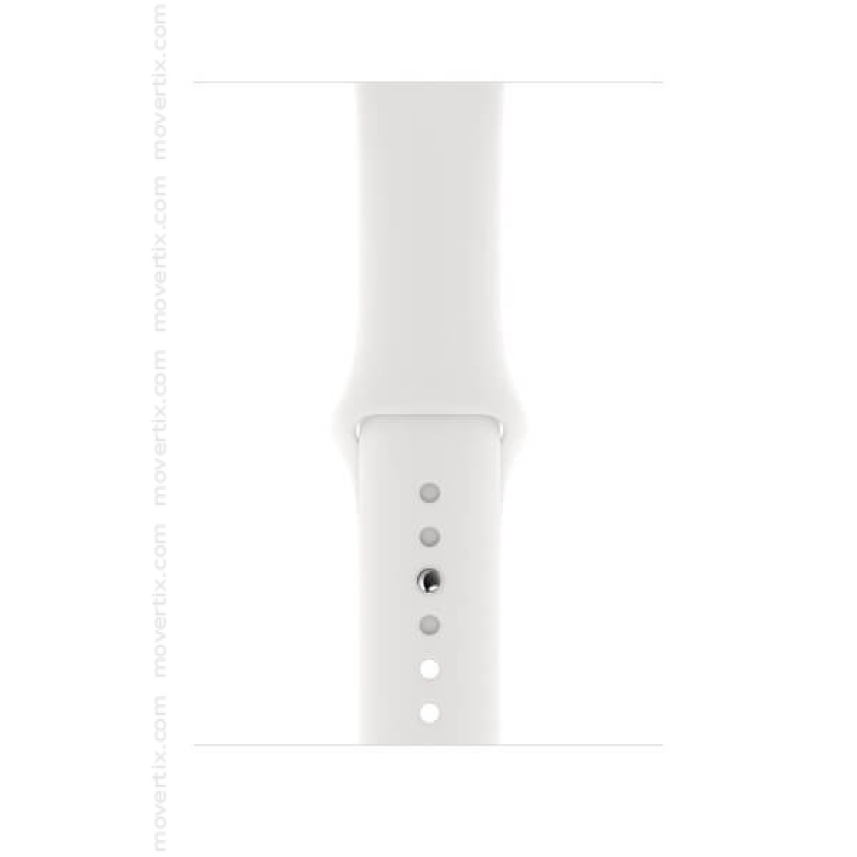 Apple Watch Series 4 Gps 44mm Argento Con Cinturino Bianco Mu6a2ty A 0190198915061 Movertix Telefoni Cellulari Al Miglior Prezzo