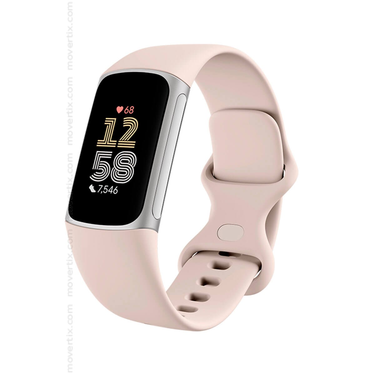 Fitbit Charge 6 Porcelain Silver アルミニウム Fitbit Charge 6