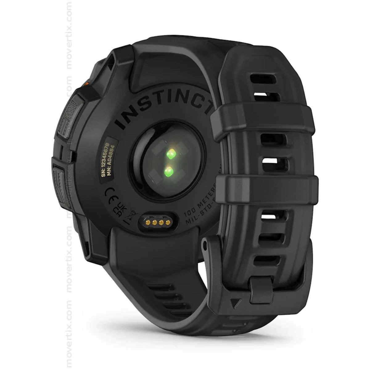 Garmin Instinct 3 Solar GPS 45mm Black with Black strap