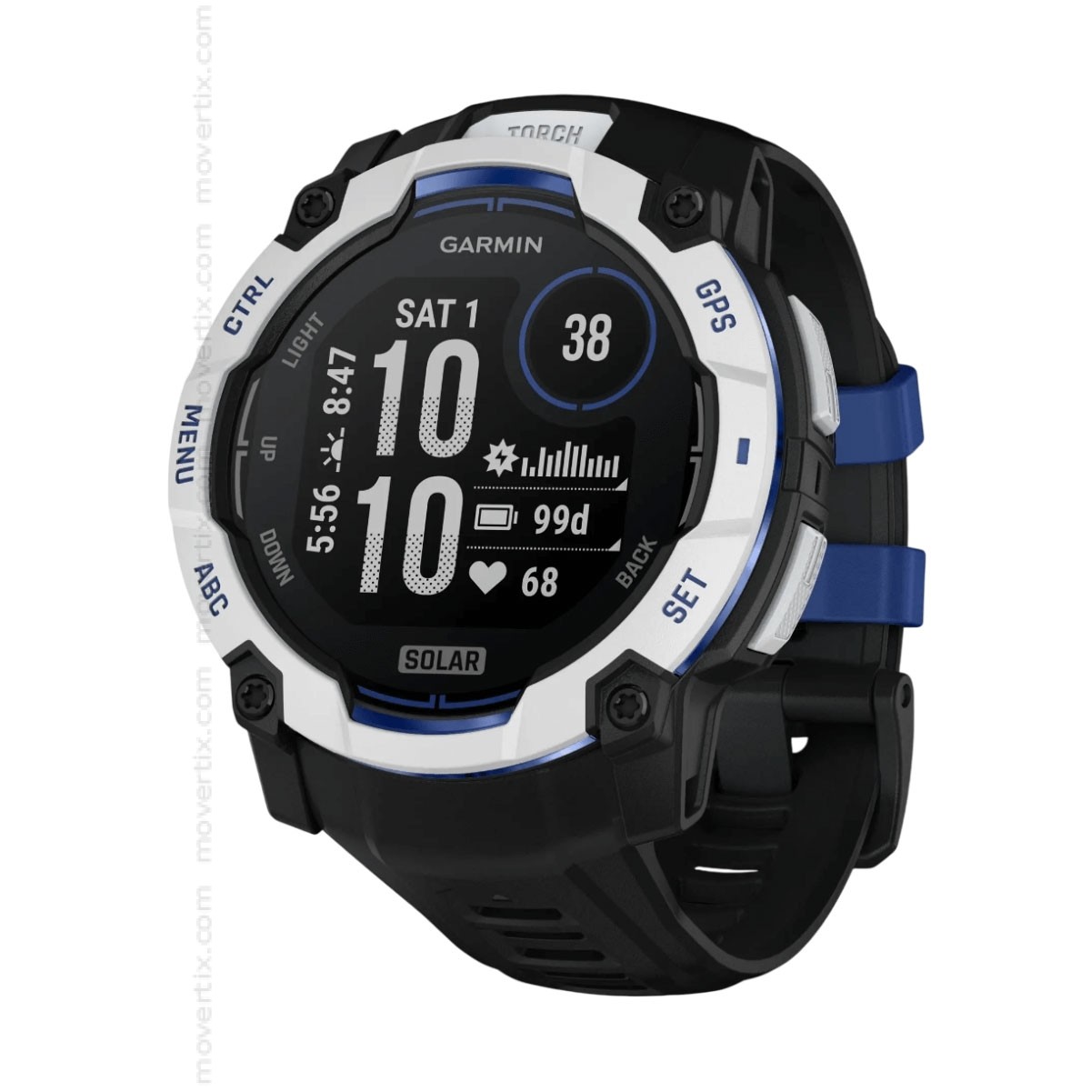 Garmin Instinct 3 Solar GPS 45mm Noir Et Bracelet Noir 753759339500 Garmin Instinct 3 Solar GPS 45mm Noir Et Bracelet Noir 753759339500