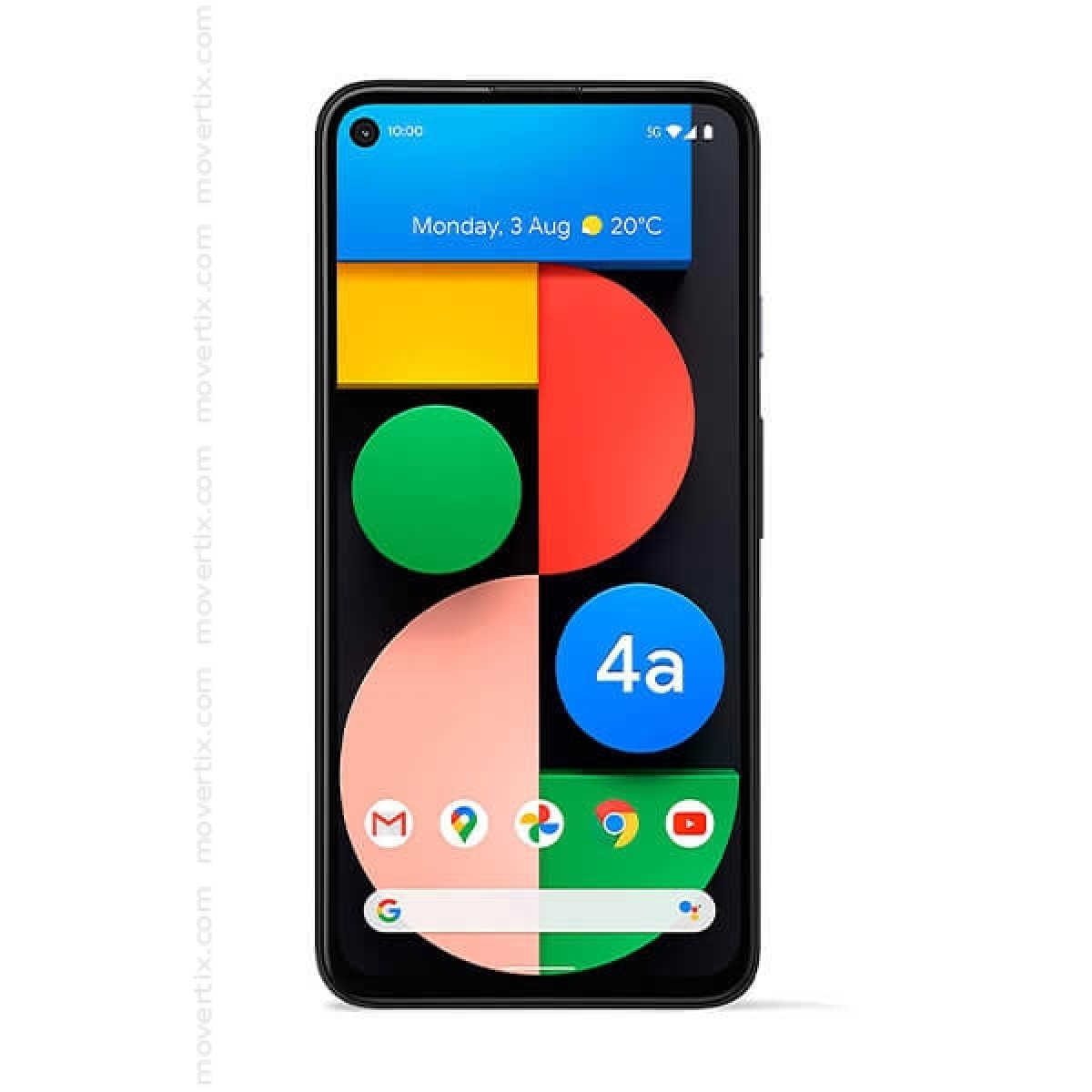 Google Pixel 4a 5G Just Black 128GB (193575011783) | Movertix Mobile Phones  Shop