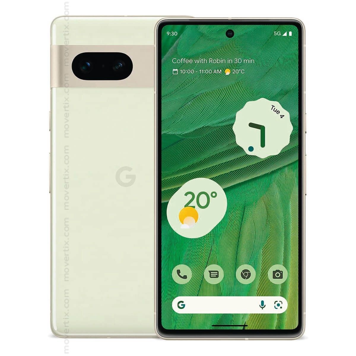 Google Pixel 7 5G Lemongrass 256GB (0810029936668)