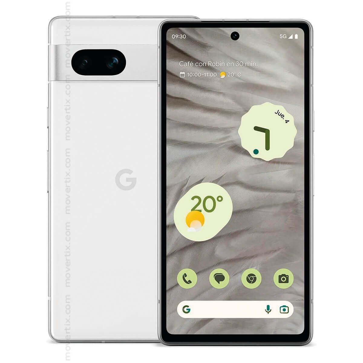 Google Pixel 7a 5G Snow 128GB (0840244702045) | Movertix Mobile 