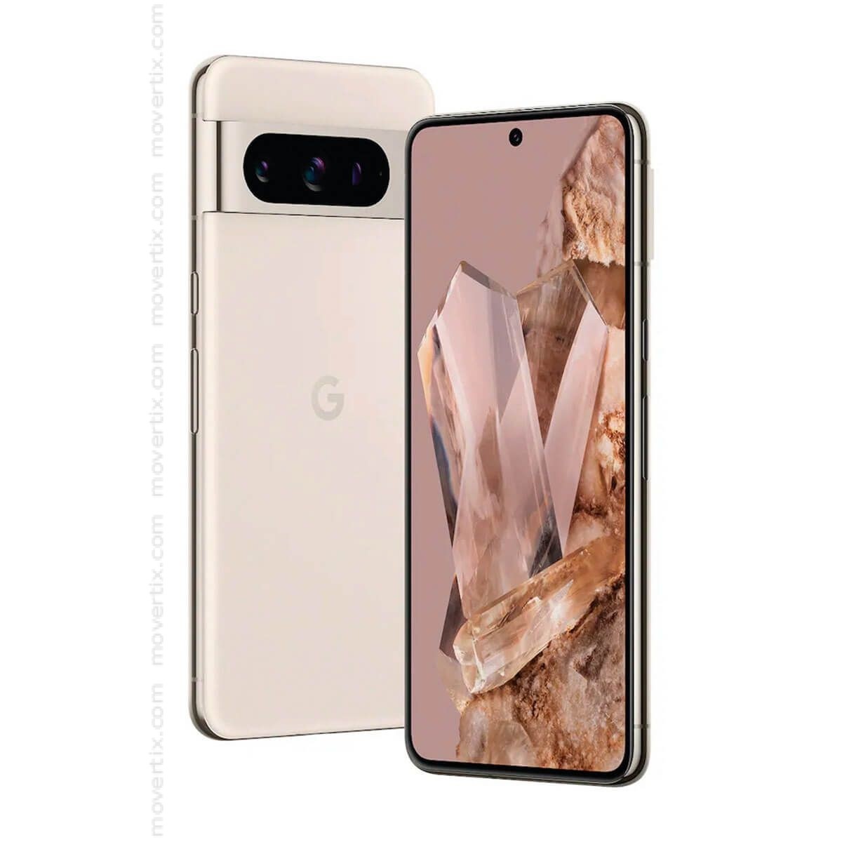 Google Pixel 8 Pro 5G Porcelain 128GB (0840244705121) | Movertix