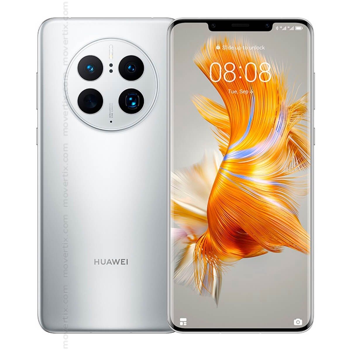 Huawei Mate 50 Pro Dual SIM Silver 256GB 8GB RAM (6941487275373) | Movertix Shop