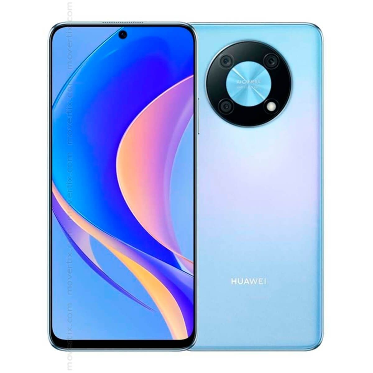 lenen herhaling Voel me slecht Huawei Nova Y90 Dual SIM Crystal Blue 128GB and 6GB RAM (6941487267958) |  Movertix Mobile Phones Shop