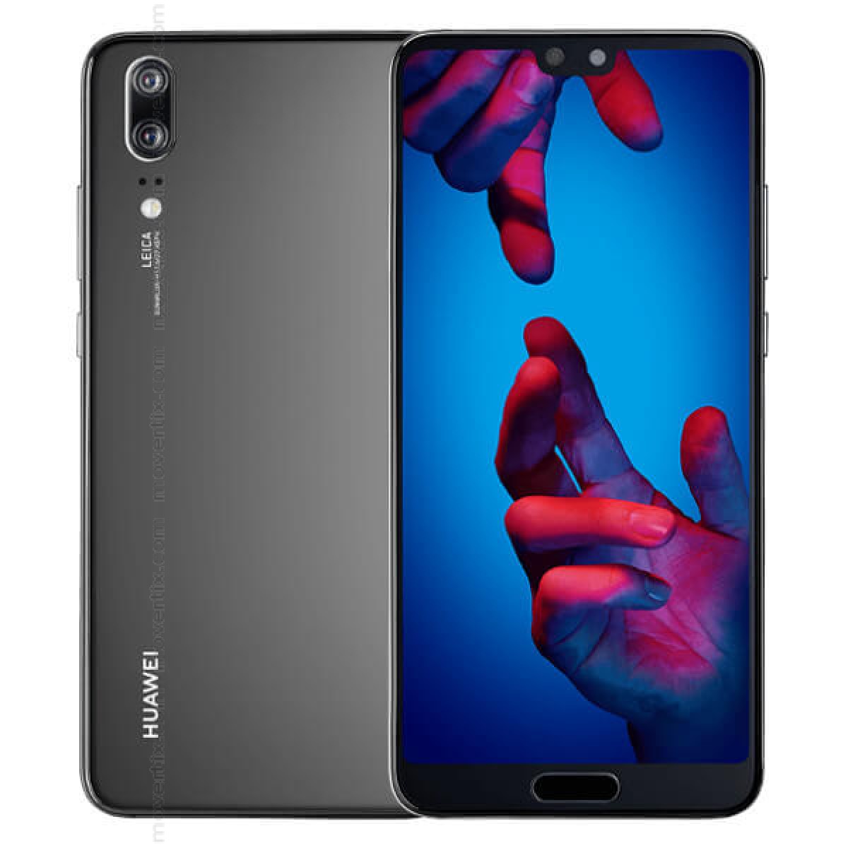 Huawei P20 Black 128GB 6901443214679 Movertix Mobile  
