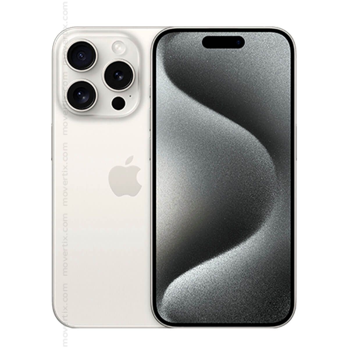 iPhone 15 Pro Max in Titan Weiß mit 1TB (0195949049873) | Movertix 