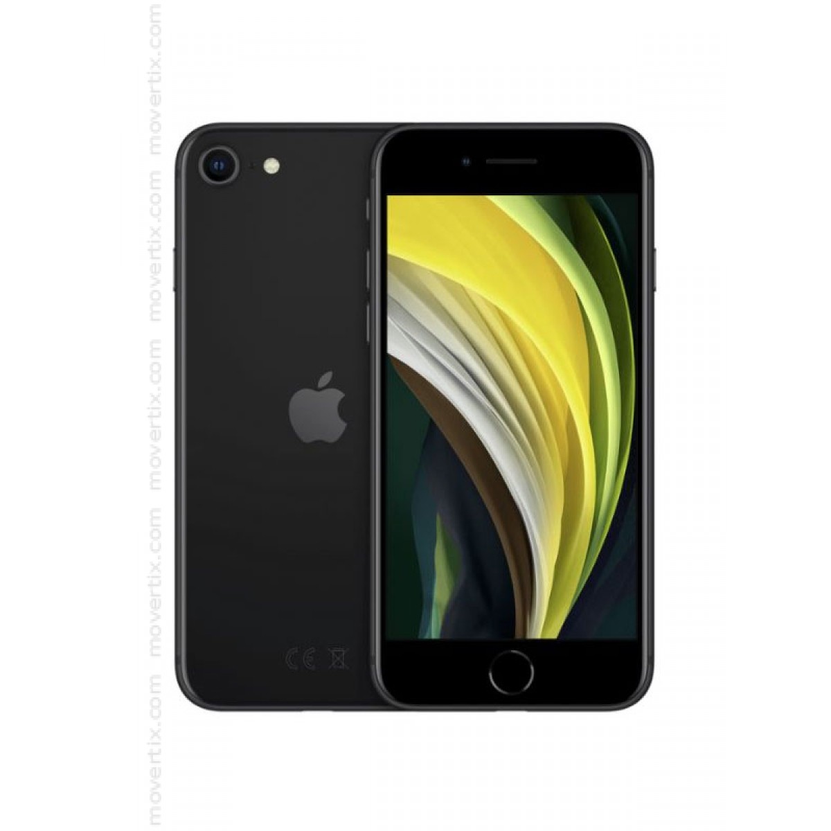 iPhone SE (2020) Preto de 128GB (190199505001) Movertix