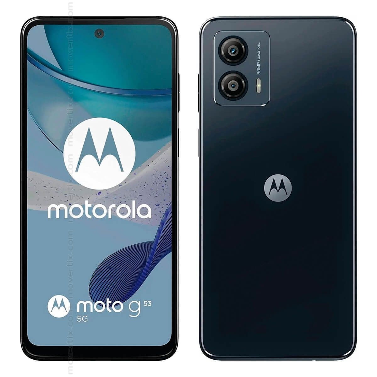Motorola Moto G53 5G Dual SIM Ink Blue 128GB and 4GB RAM - XT2335 ...