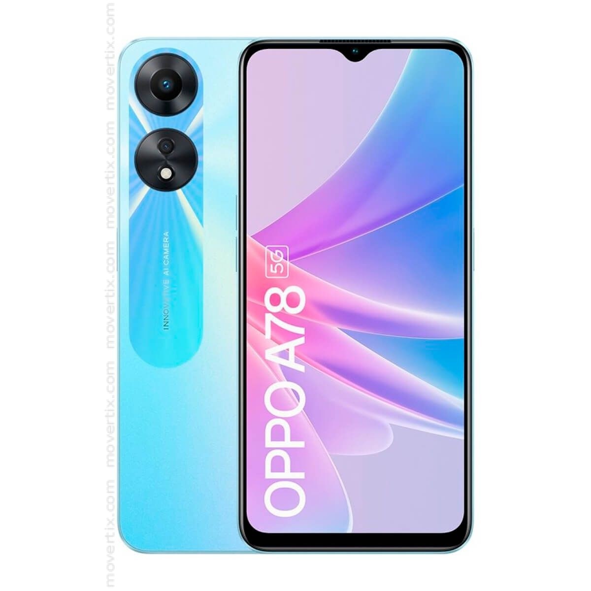 Smartphone - Oppo A78 5G, 8+128GB, 6,56, Glowing Blue