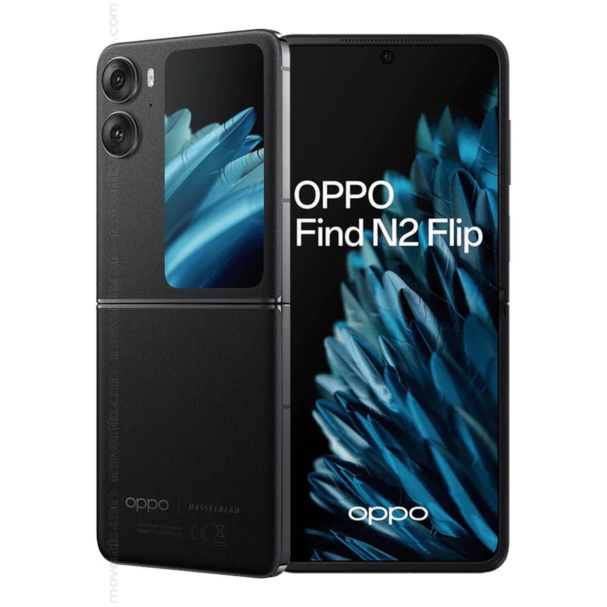 Oppo Find N2 Flip 5G Dual SIM Astral Black 256GB and 8GB RAM