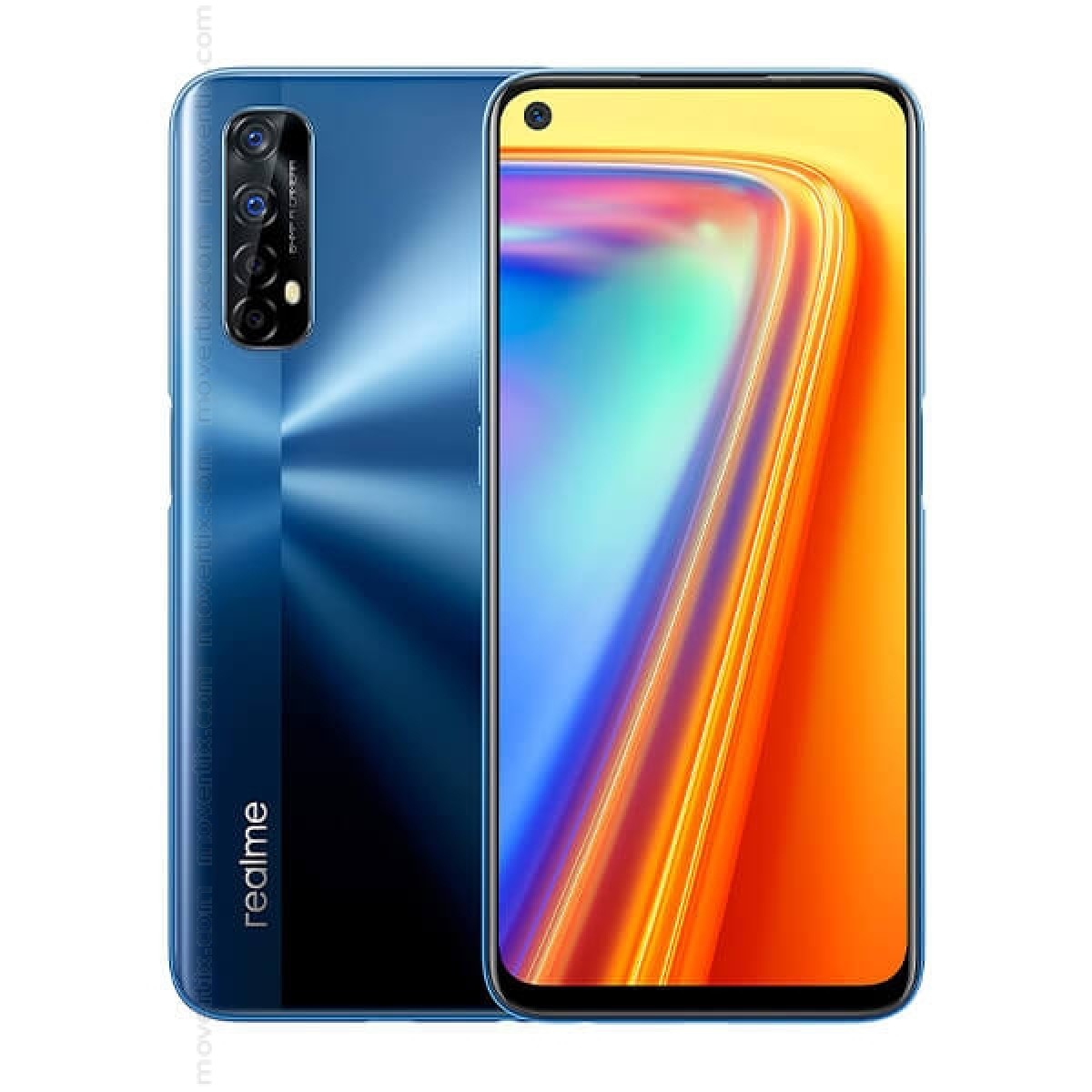 Realme 7 Dual Sim In Blau Mit 64gb Und 6gb Ram 6941399022096 Movertix Handy Shop