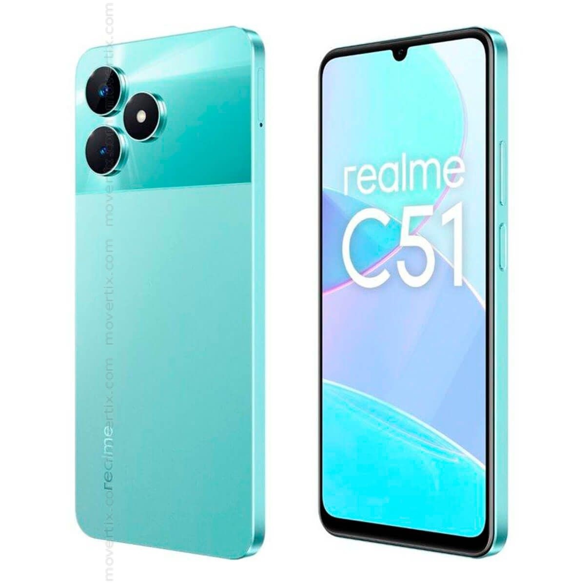 Realme C51 Dual SIM in Grün mit 256GB und 6GB RAM (6941764426061 ...