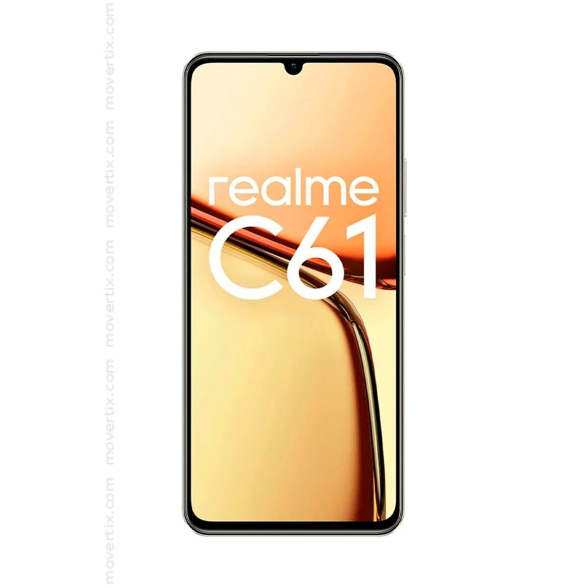 Realme C61 Dual SIM Dourado de 128GB e 8GB RAM 6941764435995 Movertix Loja de Telemóveis