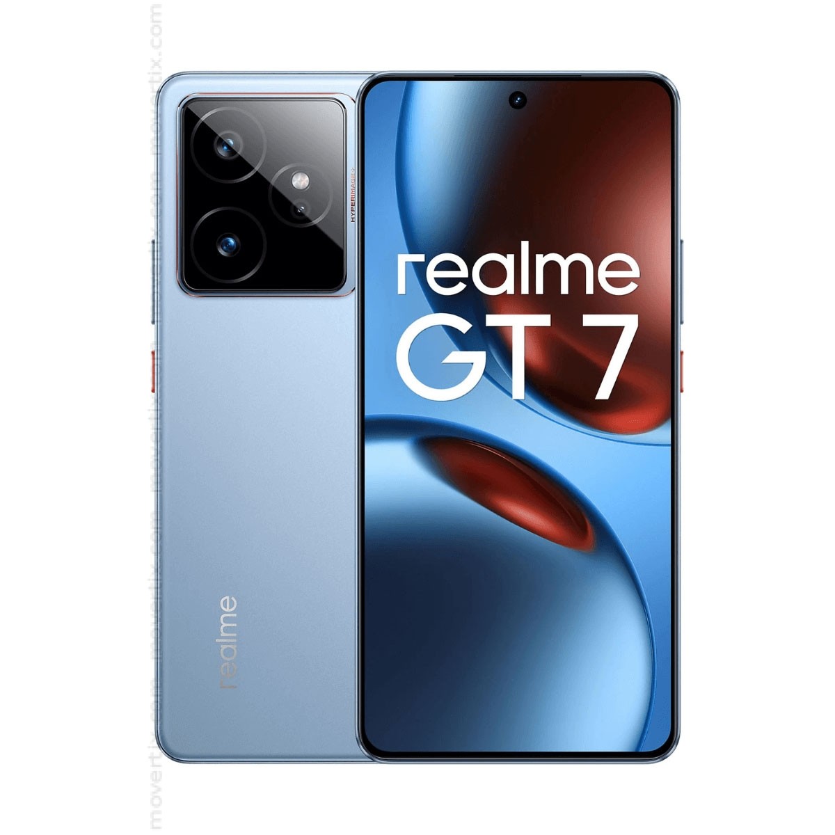 ほぼ未使用 Realme GT 5G 真我 ブルー 12GB 256GB Realme GT 7 5G Dual SIM IceSense Blue 256GB and 12GB RAM