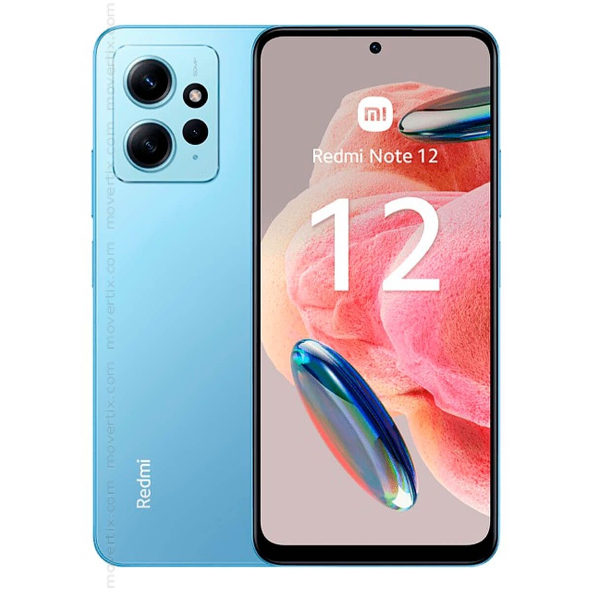 Redmi Note 12 Dual SIM Ice Blue 64GB and 4GB RAM