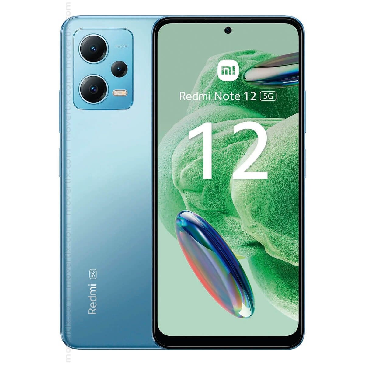 Redmi Note 12 5G Dual SIM Ice Blue 128GB and 6GB RAM (6941812706893 ...