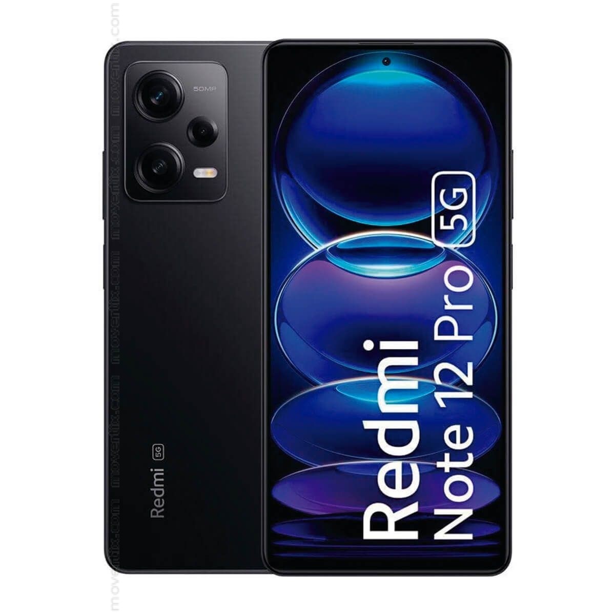 Redmi Note 12 Pro 5g Dual Sim Midnight Black 128gb And 6gb Ram 6941812709672 Movertix Mobile 8775