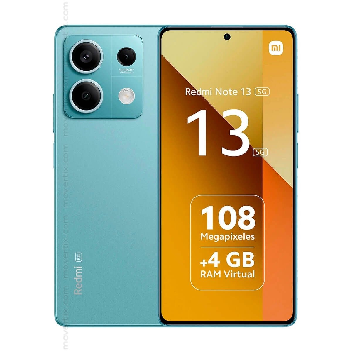 Redmi Note 13 Pro 5G Dual SIM Ocean Teal 256GB and 8GB RAM (6941812750674)