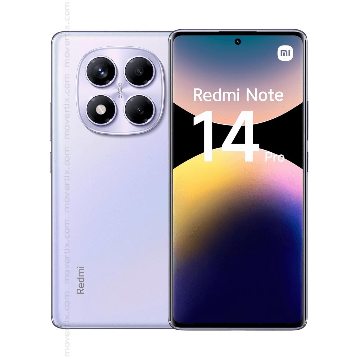 Redmi Note 14 Pro Dual SIM Aurora Purple 256GB and 8GB RAM