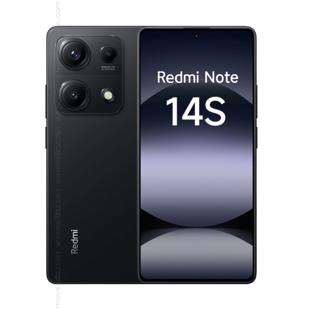 Redmi Note 14S Dual SIM Midnight Black 256GB and 8GB RAM