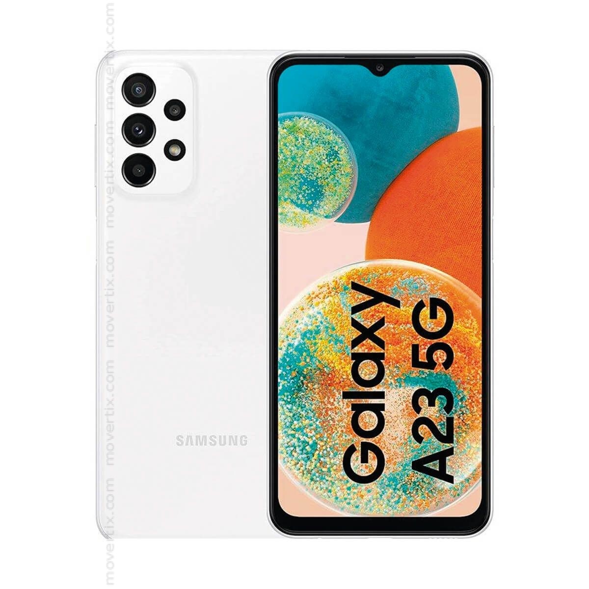 Samsung Galaxy A23 5G Dual SIM White 128GB and 4GB RAM - SM-A236B