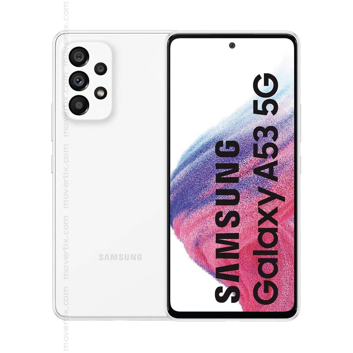 Samsung Galaxy A53 5G Dual SIM Awesome White 128GB and 6GB RAM (SM-A536B/DS)