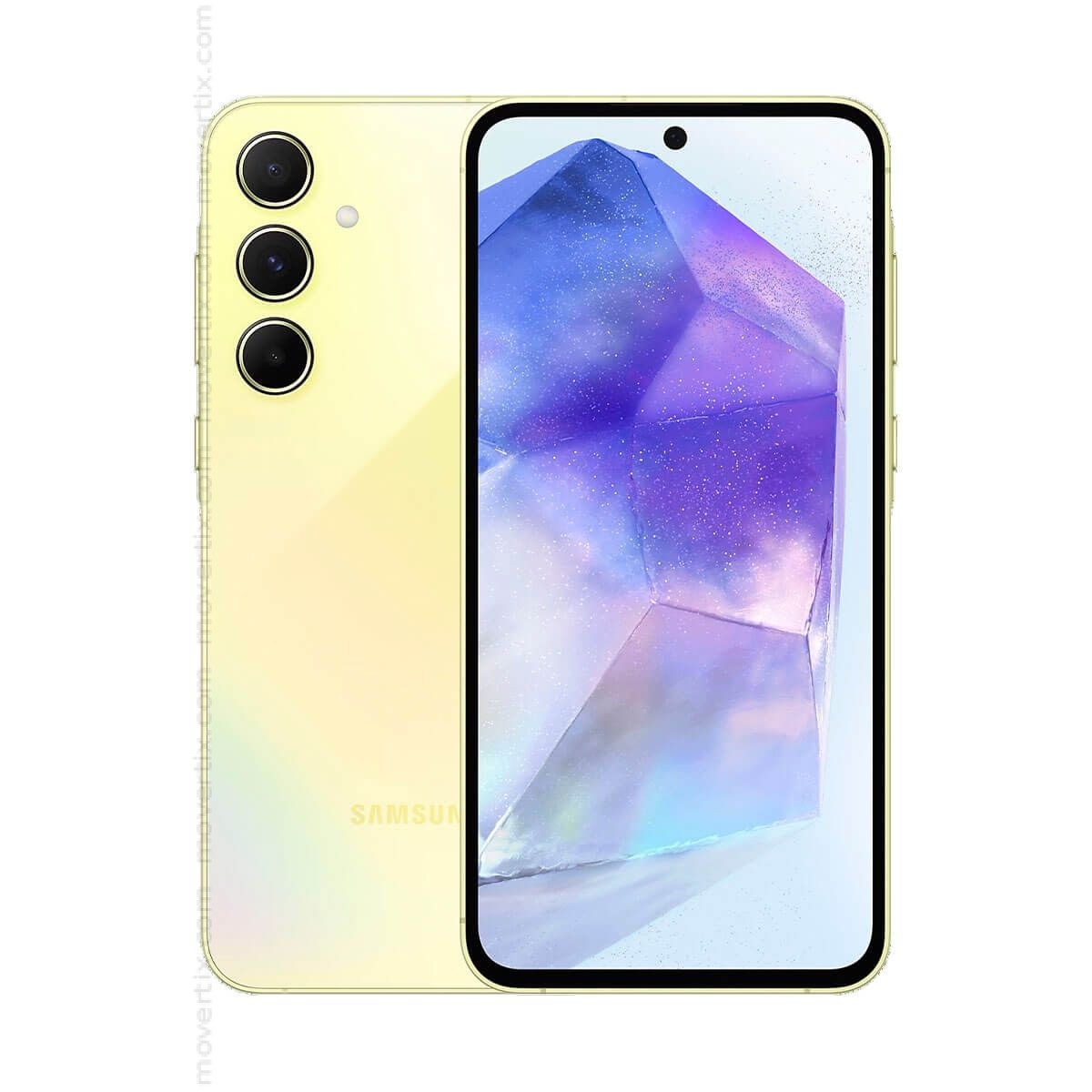 Samsung Galaxy A55 5G イエロー Samsung Galaxy A55 5G, 256GB, Unlocked GSM, Dual-SIM