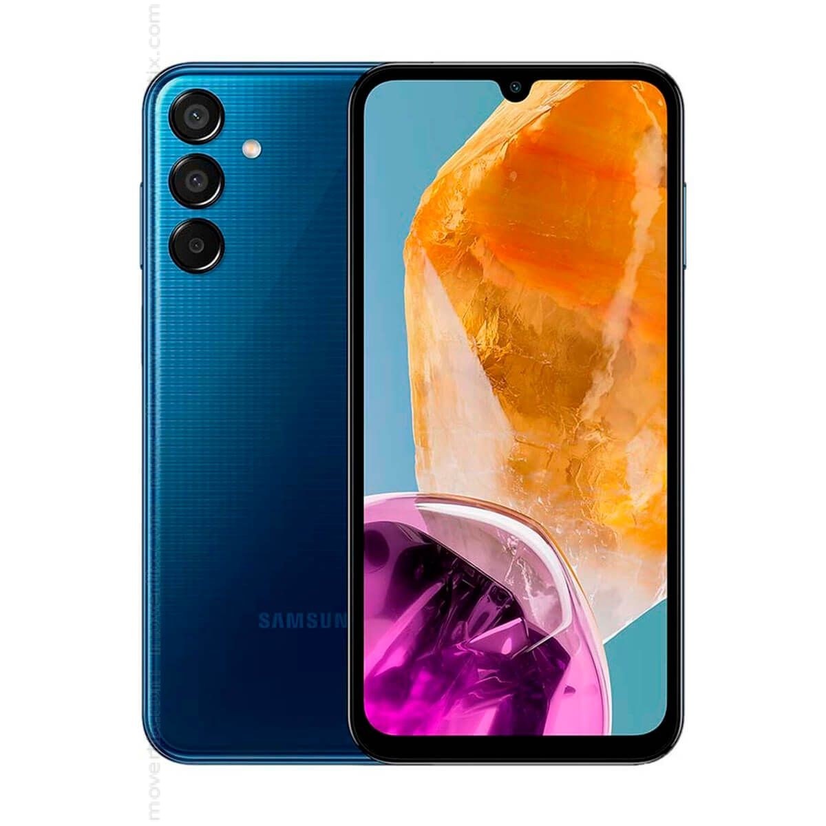 смартфон samsung galaxy m15 5g 4 128gb blue sm m156b