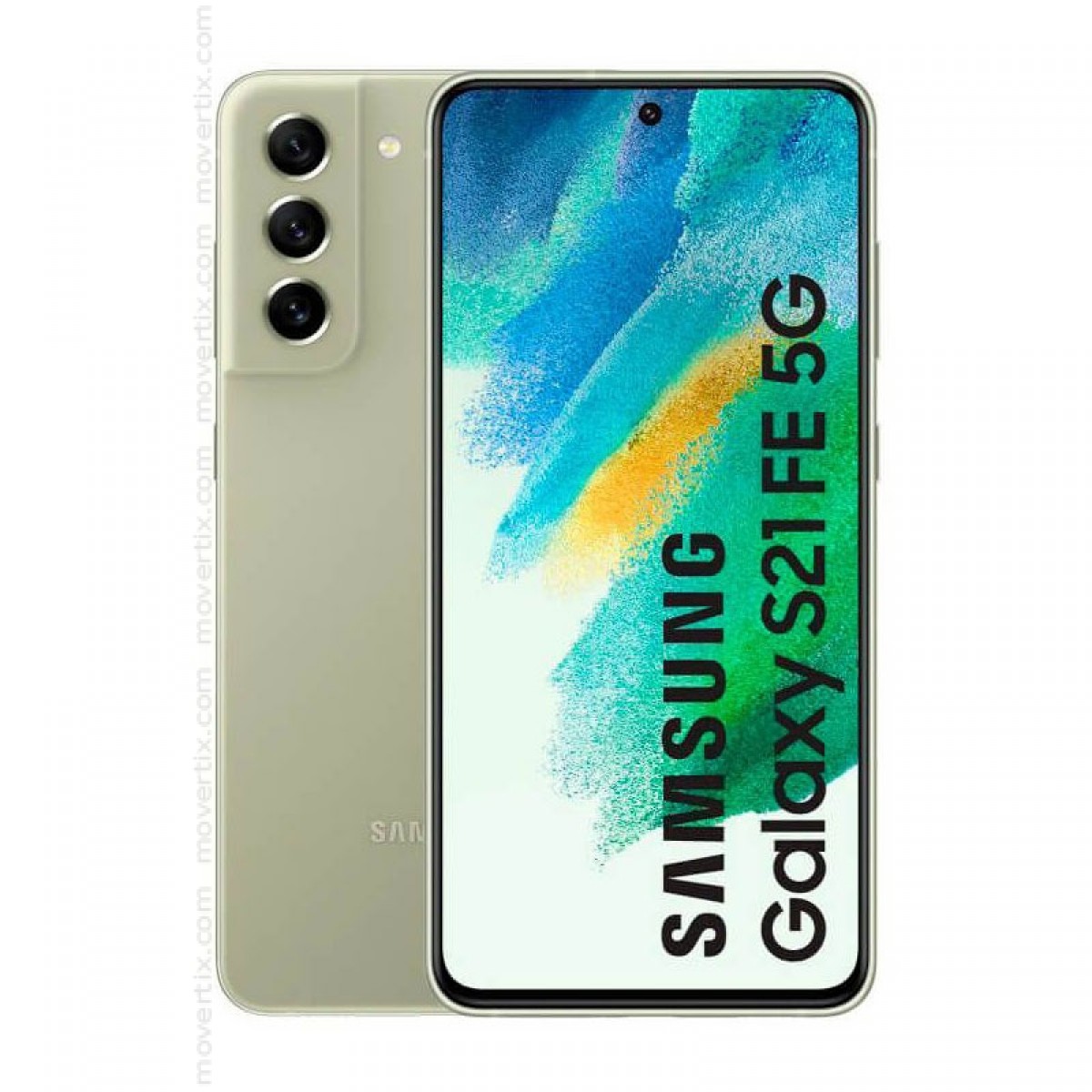 Samsung Galaxy S21 FE 5G Olive avec 128Go et 6Go RAM - SM-G990B/DS  (8806092587069)