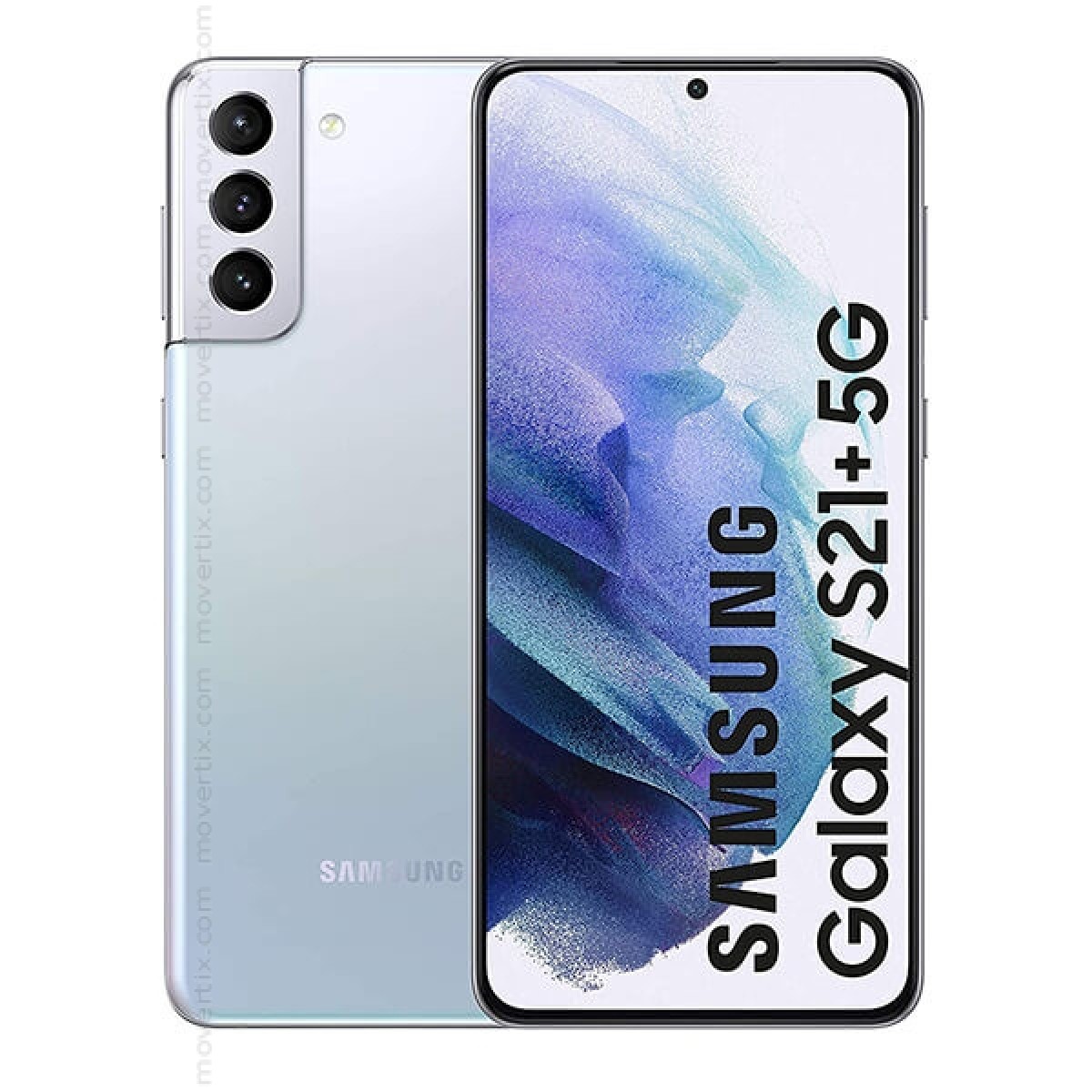 オシャレ 【au白ロム/極美品】Galaxy S21+ 5G ファントムシルバー