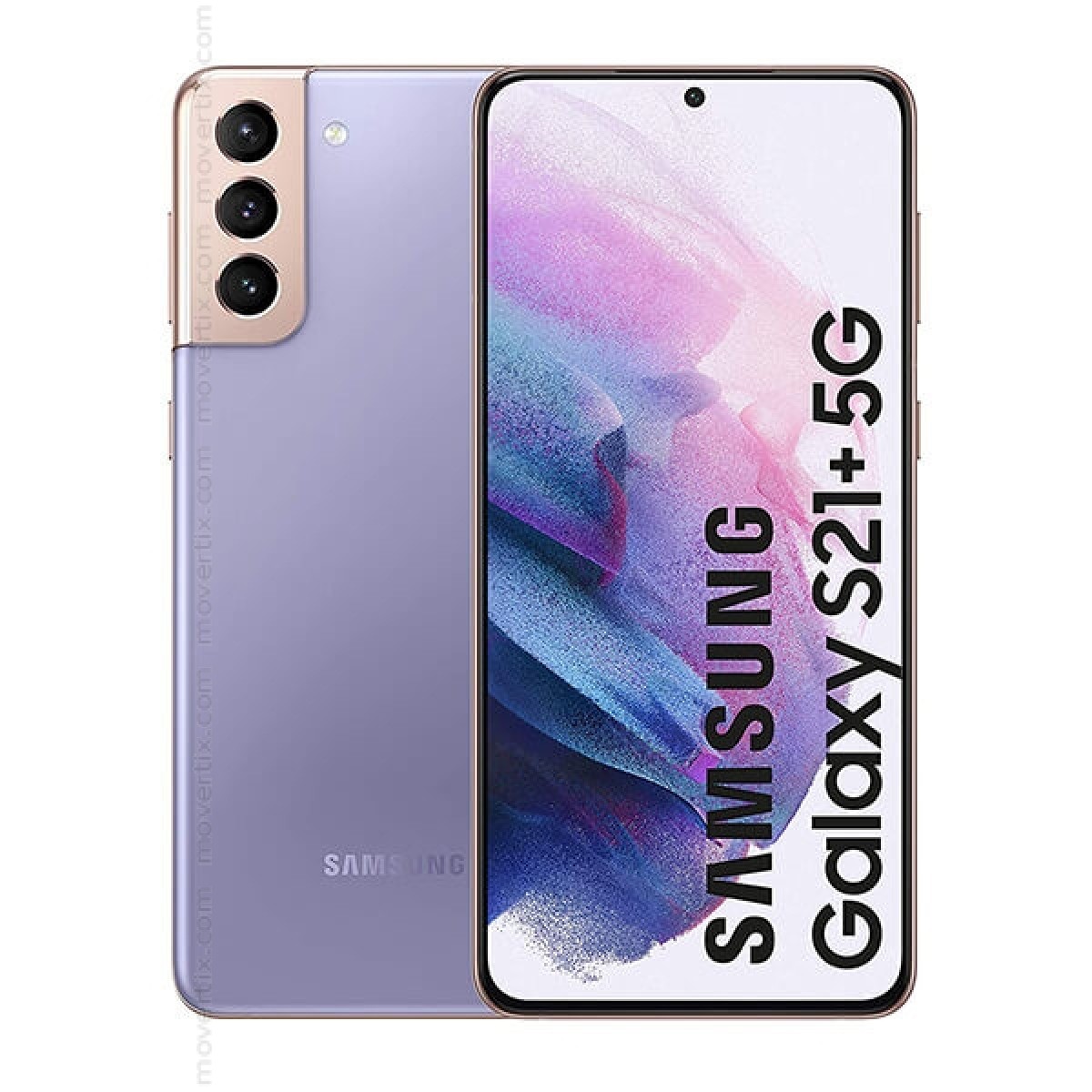 Samsung Galaxy S21+ 5G Phantom Violet 128GB and 8GB RAM - SM-G996B