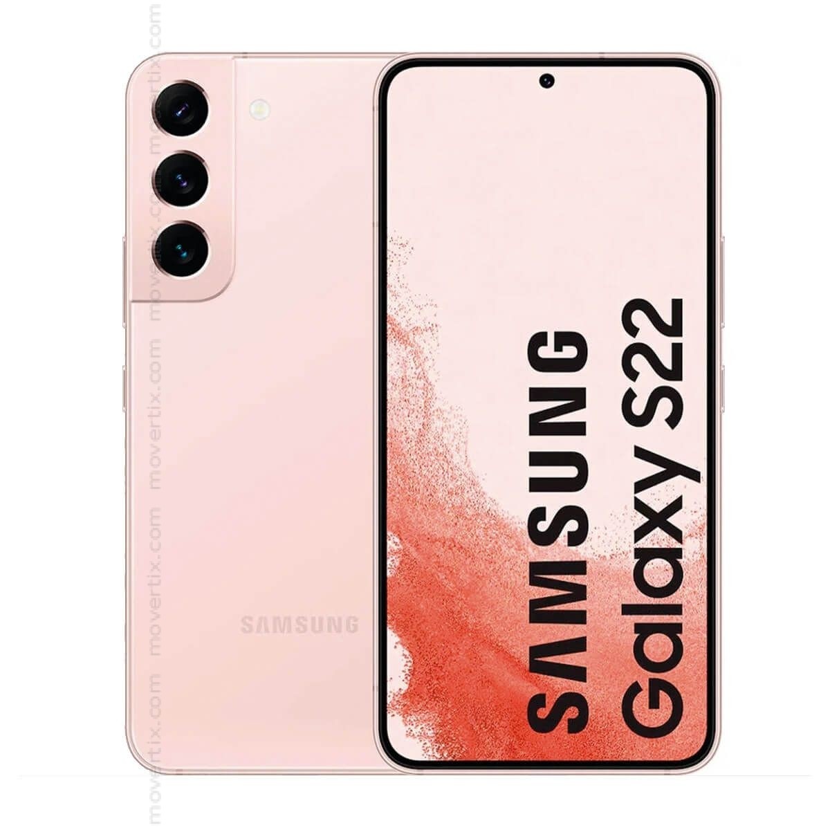 Samsung Galaxy S22 5G Pink Gold 256GB and 8GB RAM (SM-S901)