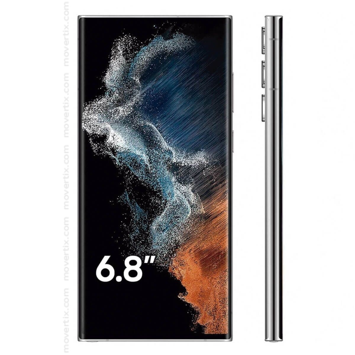 Samsung Galaxy S22 Ultra 5G Phantom White 256GB and 12GB RAM (SM-S908)