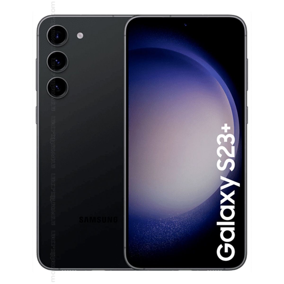 | S23+ Shop Movertix Handy 5G Samsung - RAM mit 512GB SM-S916 (8806094725674) und 8GB Galaxy in Schwarz