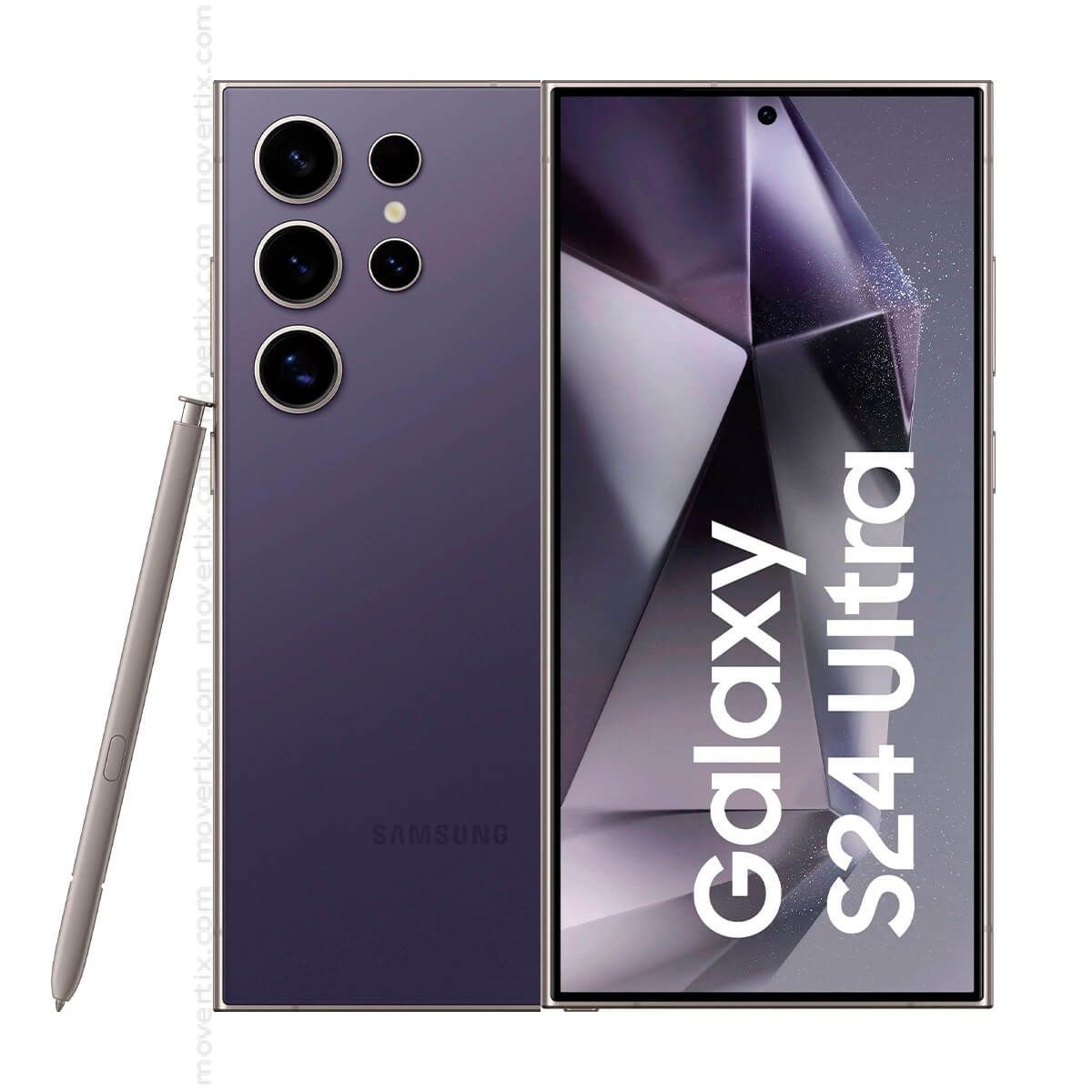 Samsung Galaxy S24 Ultra 5G Titanium Violet 512GB and 12GB RAM - SM ...