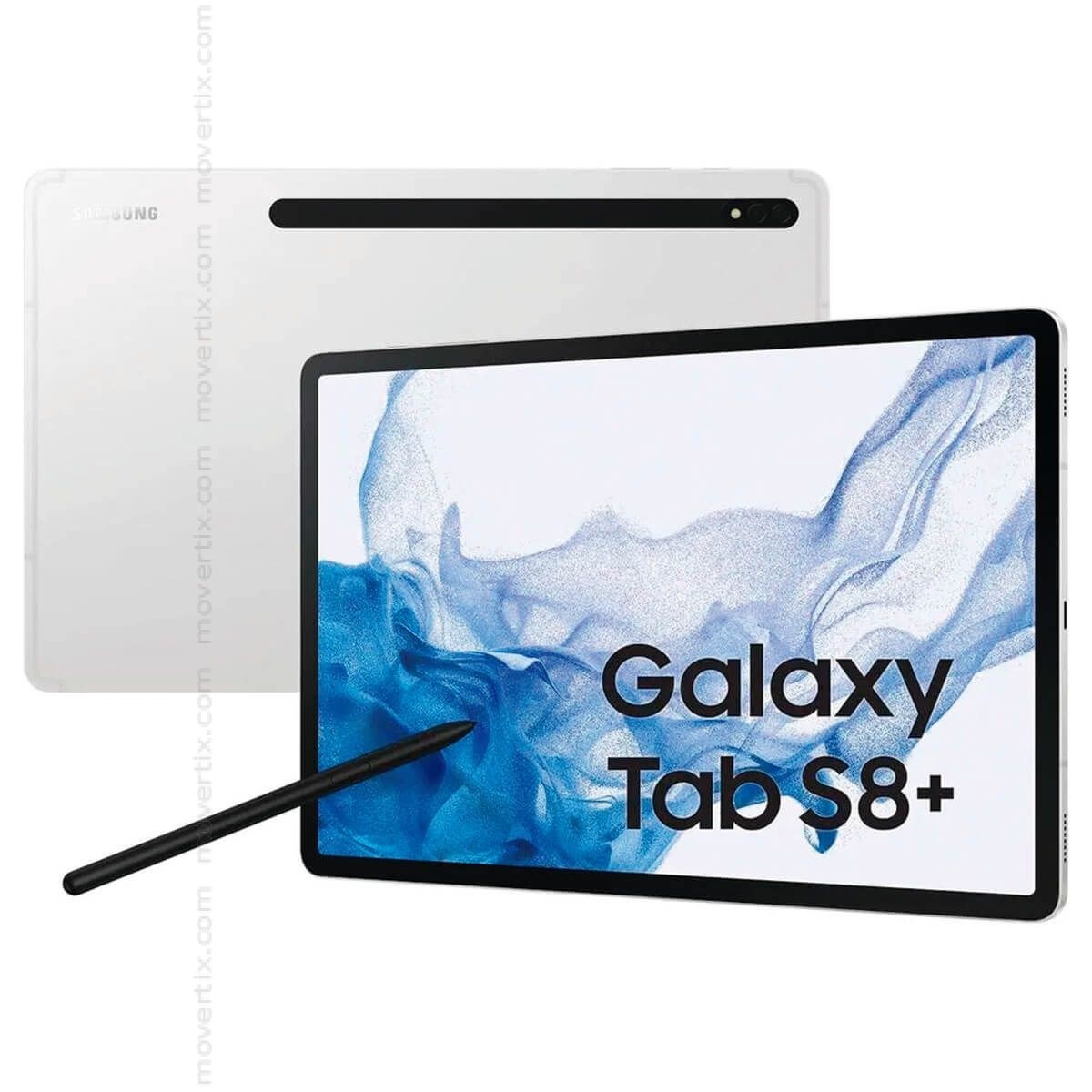 Samsung Galaxy Tab S8+ 5G) Silver 128GB and 8GB RAM SM