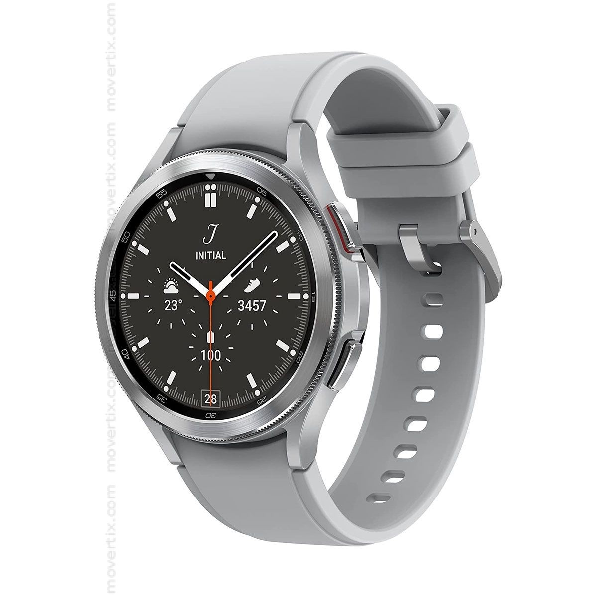 Samsung Galaxy Watch4 Classic 46mm Bluetooth Argent - SM-R890  (8806092555747)