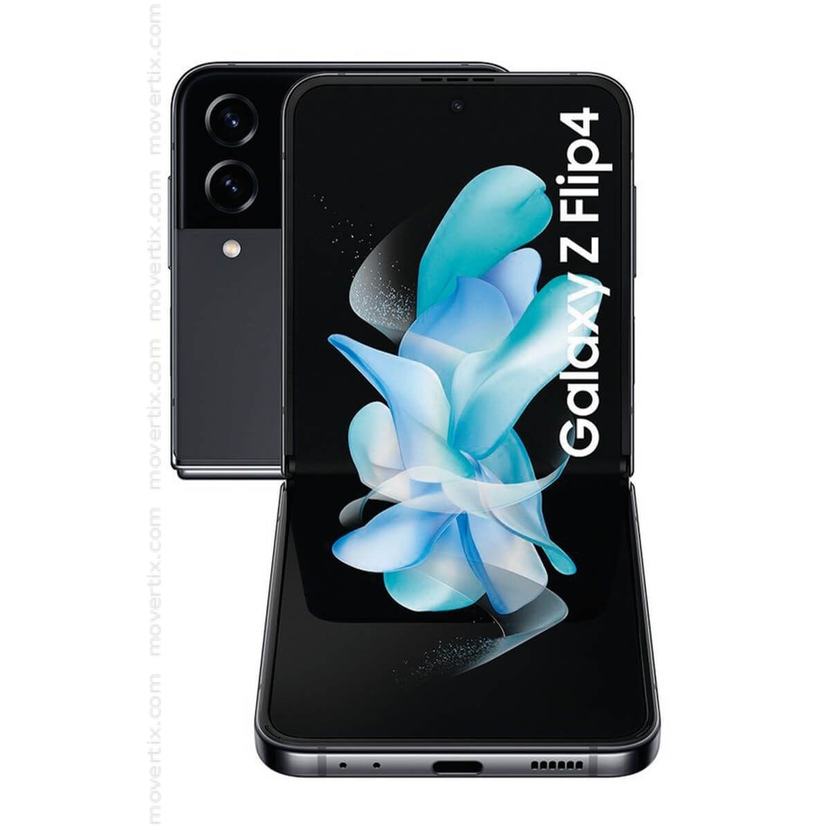 大きな割引 Samsung Galaxy Z Flip4 5G Single-SIM SM-F7210 Blue
