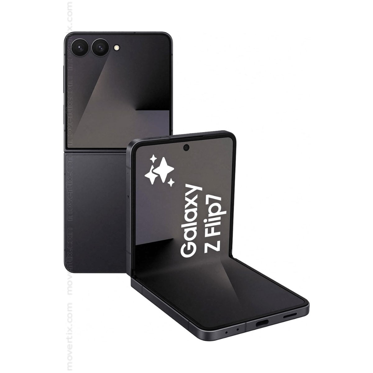 galaxy  Samsung Galaxy Z Flip7 5G Blue Shadow 256GB and 12GB RAM