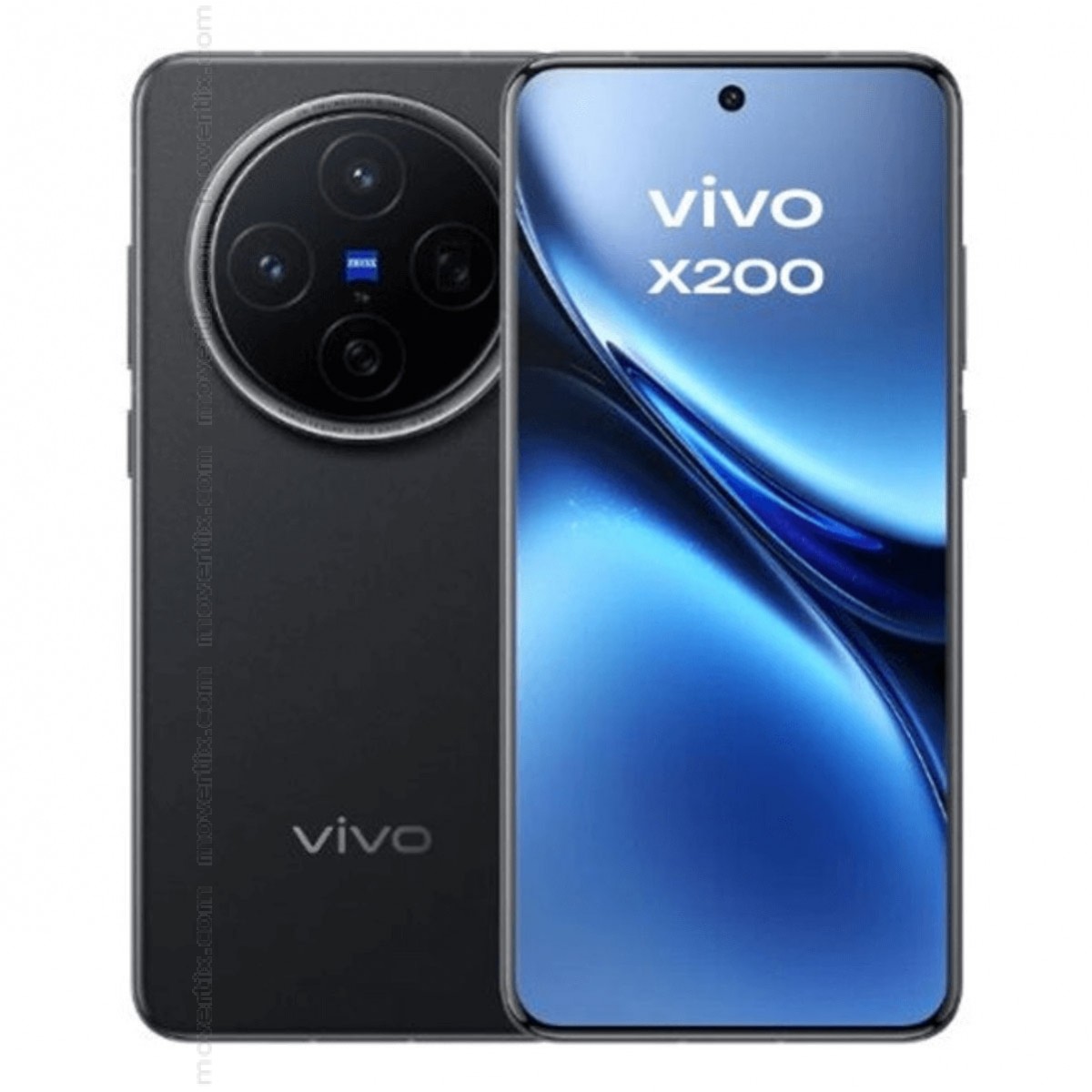 スマートフォン本体 vivo X200 256GB 12GB RAM Vivo X200 5G Dual SIM Cosmos Black 256GB and 12GB RAM