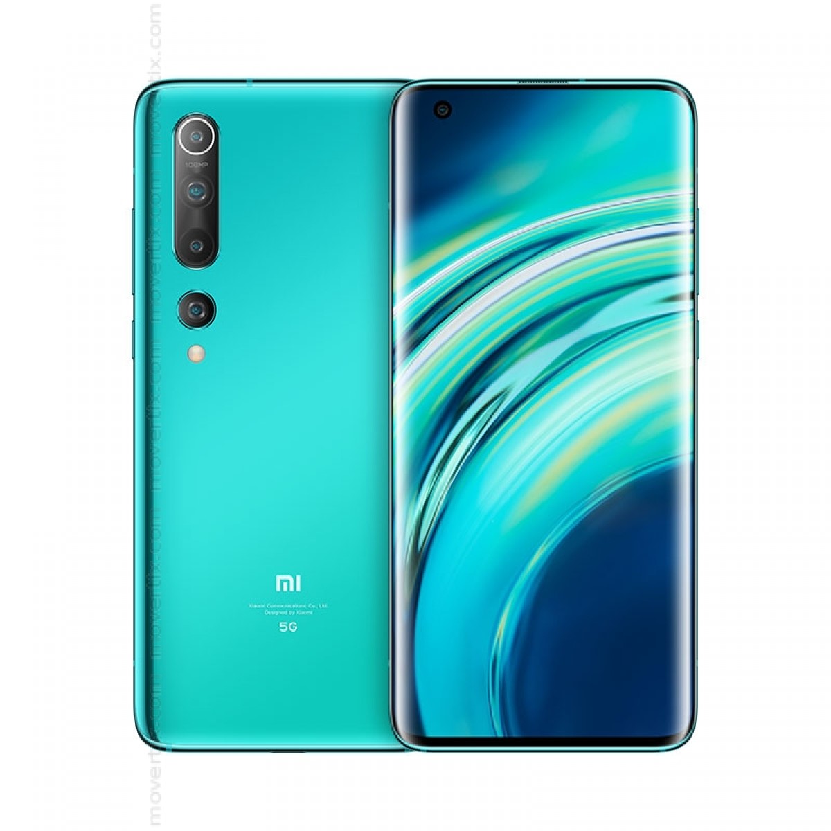 Xiaomi Mi 10 5g Coral Green 256gb And 8gb Ram 6941059639992 Movertix Mobile Phones Shop