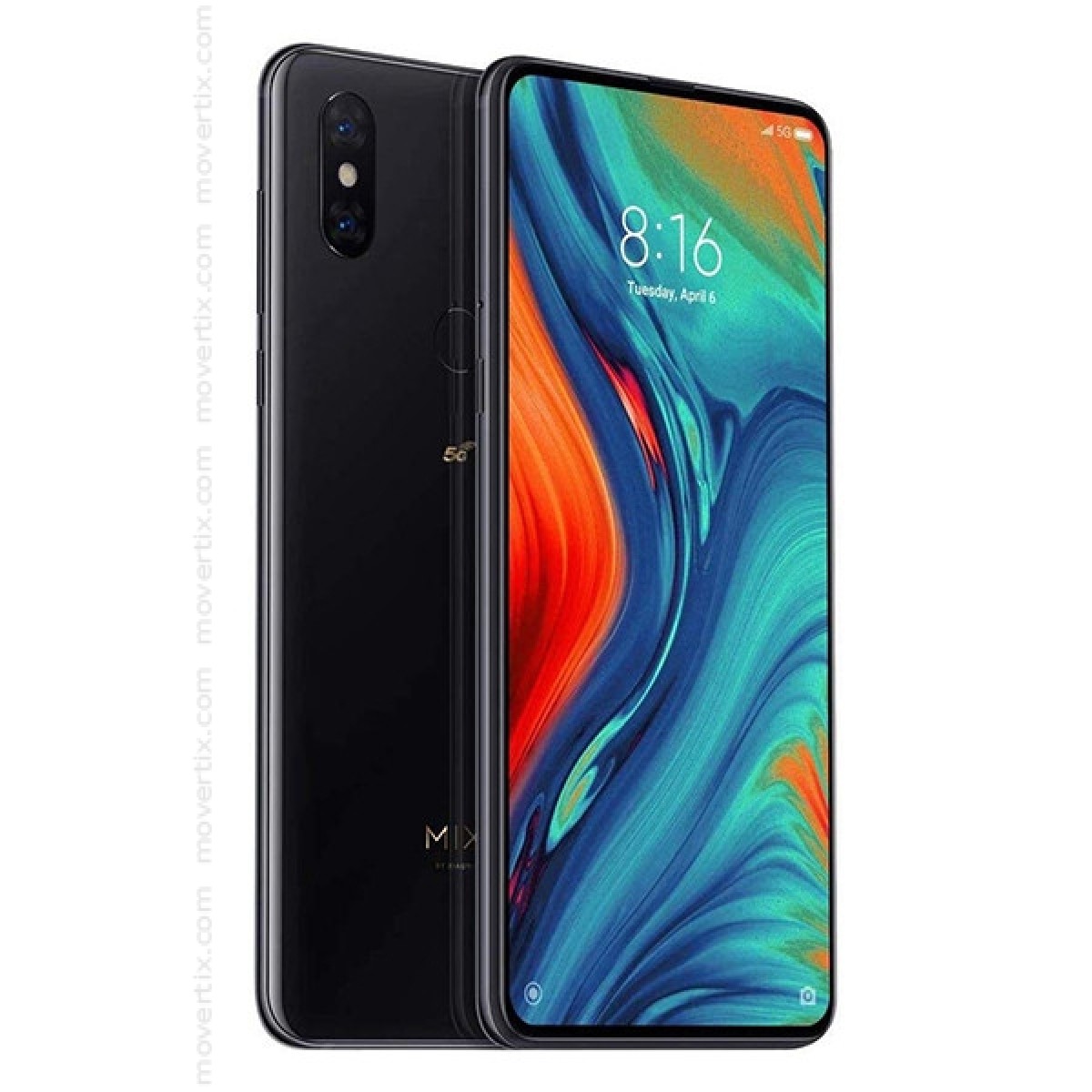 Xiaomi Mi Mix 3 5G Black 128GB 6GB RAM (6941059624189) | Movertix Mobile Phones