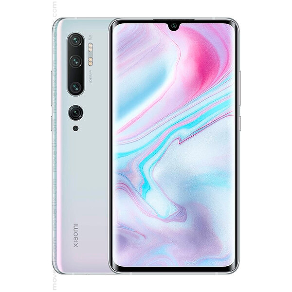 Xiaomi Mi Note 10 Dual SIM Glacier White 128GB and 6GB RAM ...